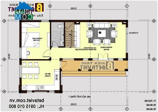 Ảnh Tư vấn xây nhà 2 tầng, 1 tum diện tích 400m2