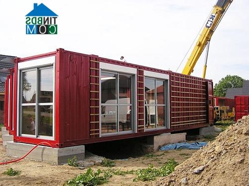 Ảnh Nhà thiết kế độc đáo từ container