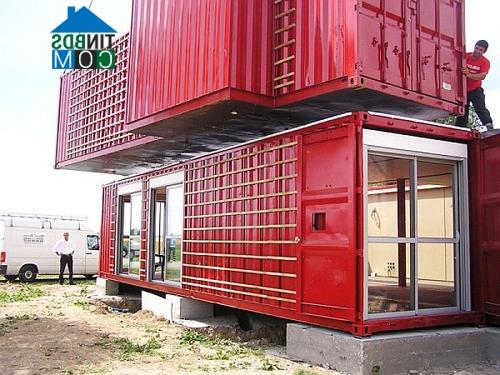 Ảnh Nhà thiết kế độc đáo từ container