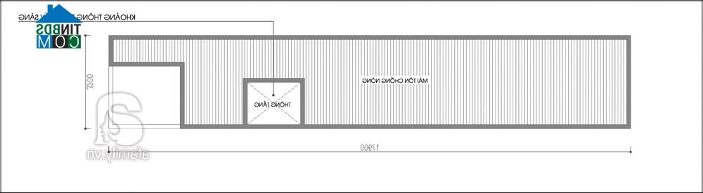 Bản vẽ mặt bằng tư vấn mái