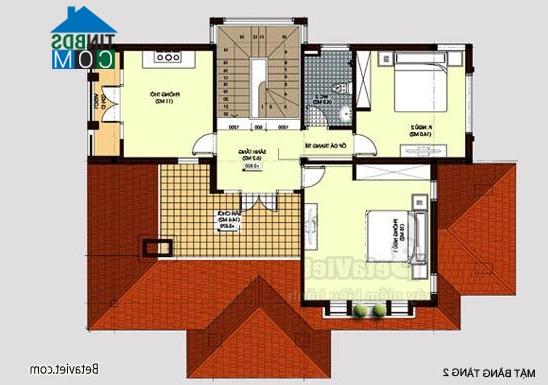 Ảnh Biệt thự 2 tầng hiện đại và bền đẹp theo thời gian
