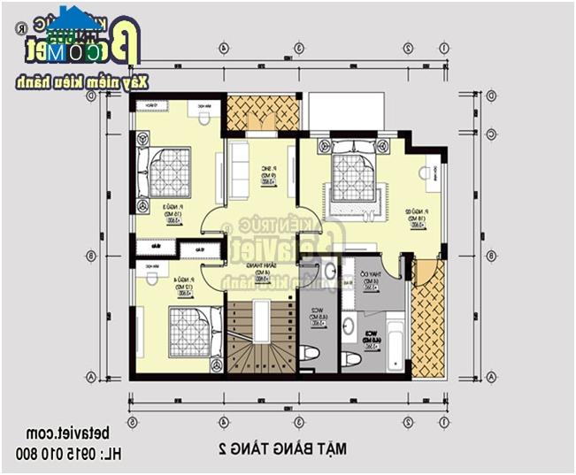 Ảnh Tư vấn xây nhà 2 tầng trên đất 9x16m