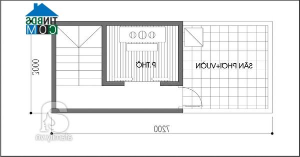 Ảnh Tư vấn thiết kế nhà nhỏ mà vẫn đẹp, DT 3x7,2m