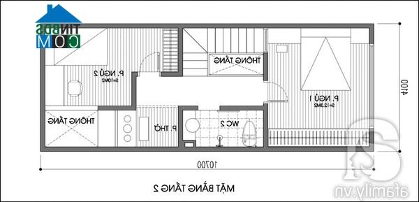 Ảnh Tư vấn xây mới nhà 2 tầng hay bị ngập nước mùa mưa, DT 41,5m²