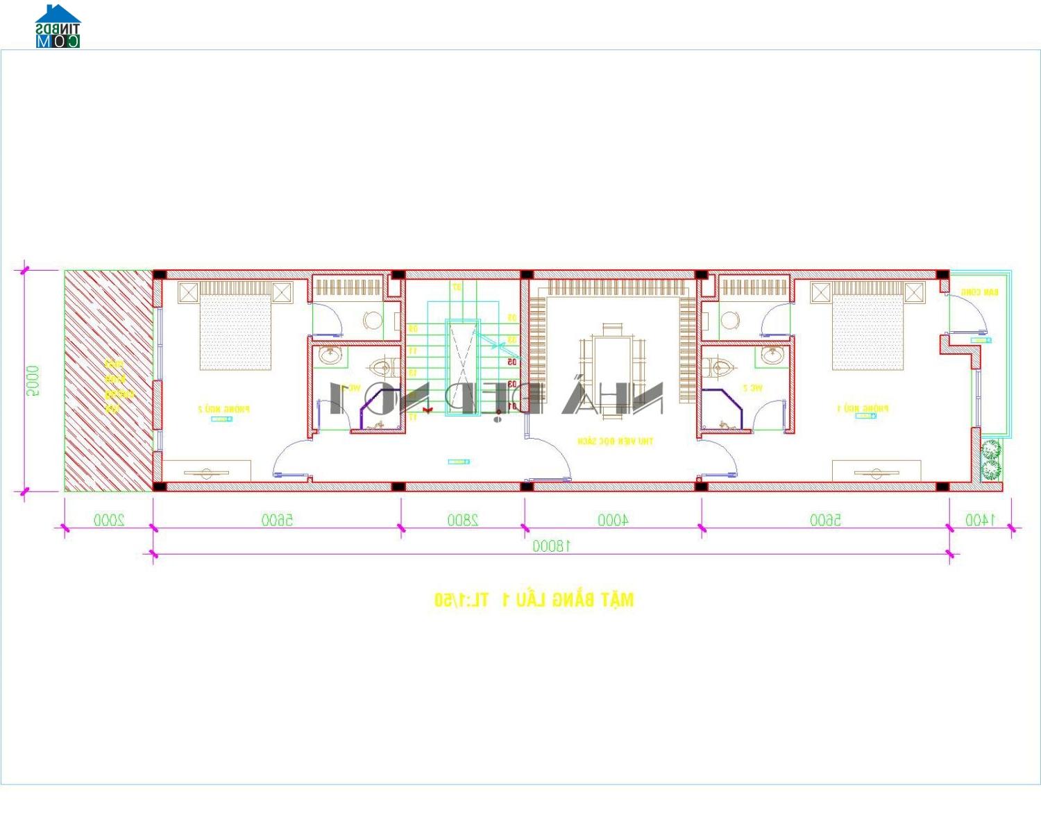 Ảnh Tư vấn thiết kế nhà có tầng hầm trên diện tích đất 5x20m