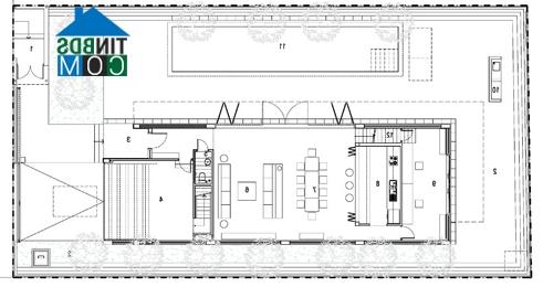 Ảnh Thiết kế nhà cho người thích không gian tối giản