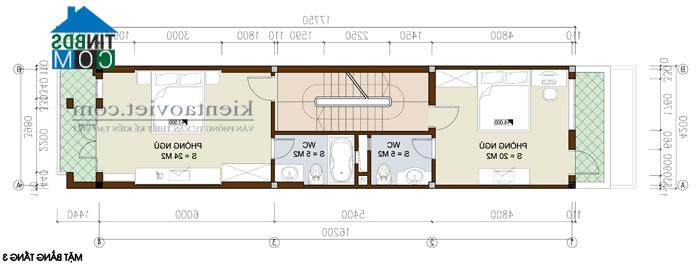 Ảnh Tư vấn thiết kế nhà lô phố 4,5 tầng hợp phong thủy