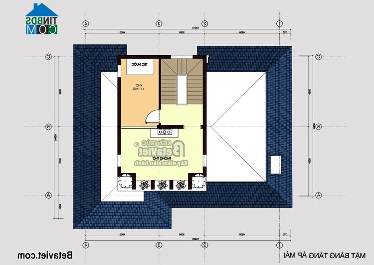 Ảnh Tư vấn thiết kế biệt thự 2,5 tầng diện tích 150m2