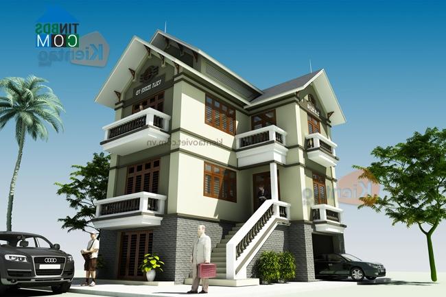 Ảnh Tư vấn thiết kế biệt thự 3 tầng hiện đại