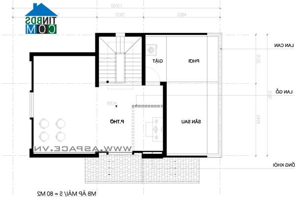 Ảnh Tư vấn thiết kế biệt thự 96m2 cho gia chủ sinh năm 1978