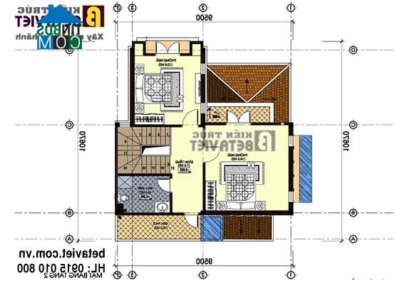 Ảnh Tư vấn xây nhà 2 tầng diện tích 7.5x18.6m