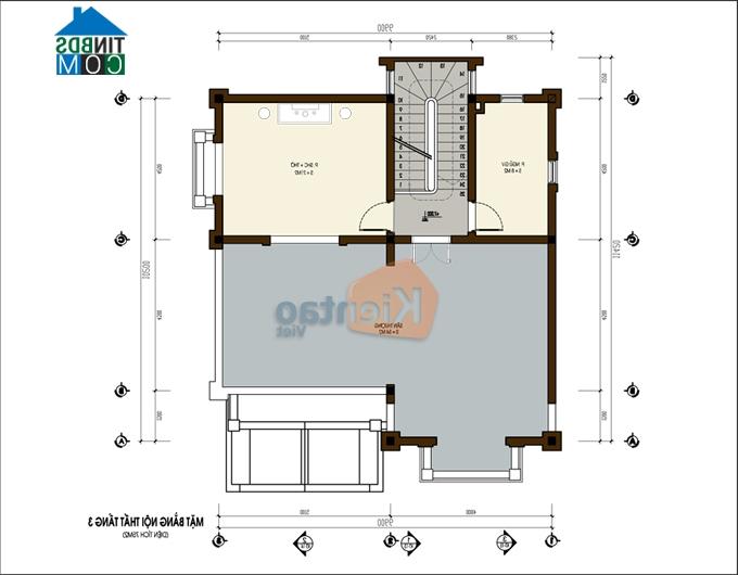 Ảnh Thiết kế biệt thự trên dất 430m2