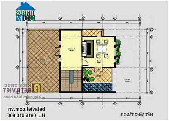 Ảnh Tư vấn thiết kế nhà kiểu biệt thự mini, DT 10x16m