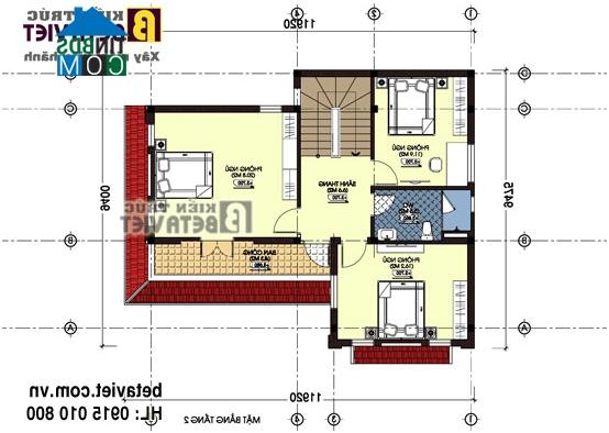 Ảnh Tư vấn xây nhà 3 tầng diện tích 8x10m