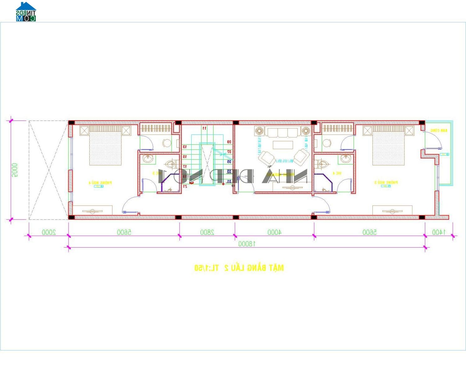 Ảnh Tư vấn thiết kế nhà có tầng hầm trên diện tích đất 5x20m