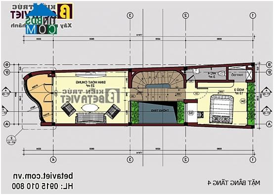 Ảnh Tư vấn xây nhà ống 5 tầng trên đất 4,5x18m