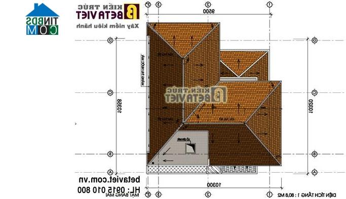 Ảnh Tư vấn xây nhà 2 tầng diện tích 17x20m