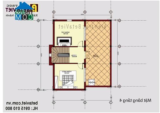 Ảnh Tư vấn xây nhà 1 tầng hầm, 3 tầng nổi trên đất 10*13m