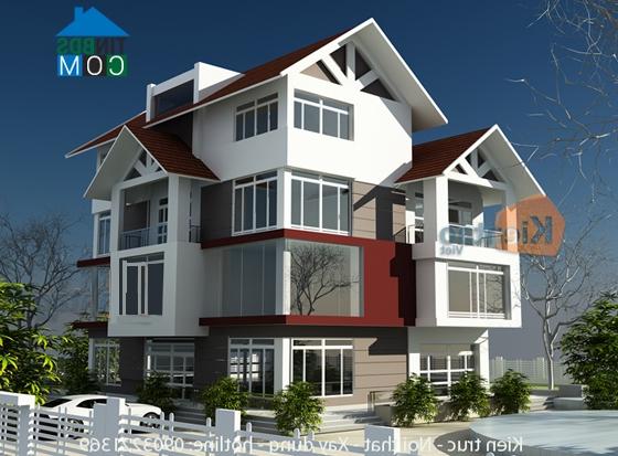 Ảnh Tư vấn thiết kế biệt thự 4 tầng hiện đại