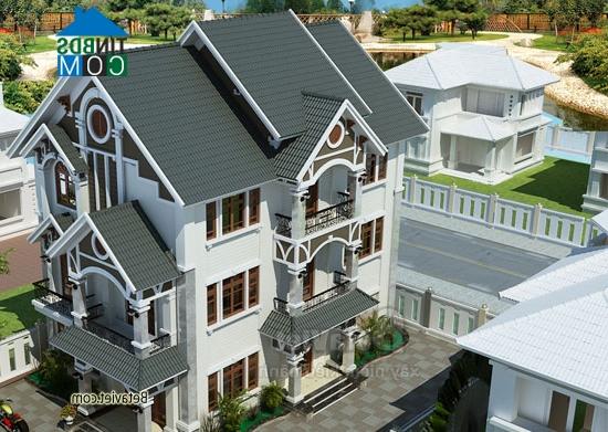Ảnh Biệt thự đẹp 3 tầng tân cổ điển
