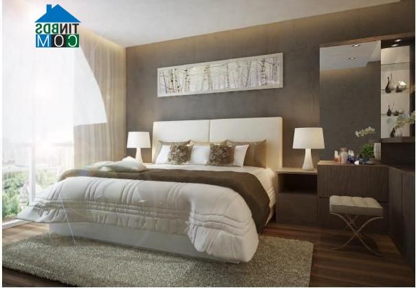 Ảnh Thiết kế nội thất độc đáo và tiết kiệm cho căn hộ 145m2