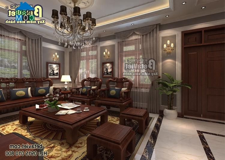 Ảnh Thiết kế biệt thự đẹp trên đất có mặt tiền 9m