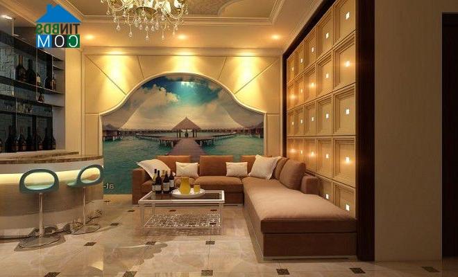 Ảnh Thiết kế nhà phong cách bán cổ điển cho gia đình 3 thế hệ