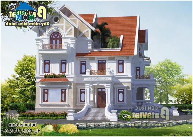 Ảnh Tư vấn xây biệt thự 3 tầng trên đất 10x20m