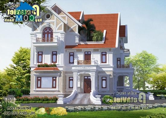 Ảnh Tư vấn xây nhà 3 tầng diện tích 20x25 m với 12 tỷ