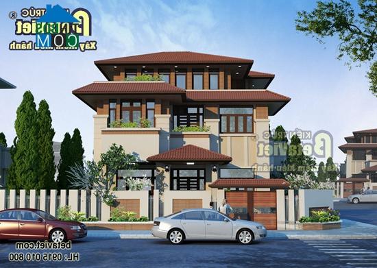 Ảnh Tư vấn xây nhà 3 tầng trên đất 16x22 m