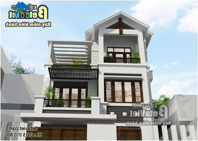 Một góc nhìn khác của biệt thự 10x16m