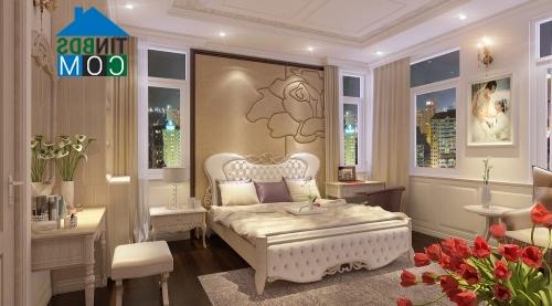 Ảnh Bài trí khoa học cho nhà 3 tầng bán cổ điển