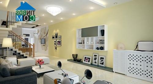 Ảnh Tư vấn xây nhà 4 tầng phong cách hiện đại trên đất 5x20m