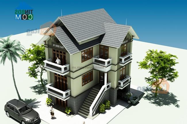 Ảnh Tư vấn thiết kế biệt thự 3 tầng hiện đại
