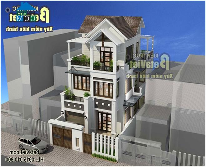 Ảnh Tư vấn xây nhà 2 tầng trên đất 9x16m