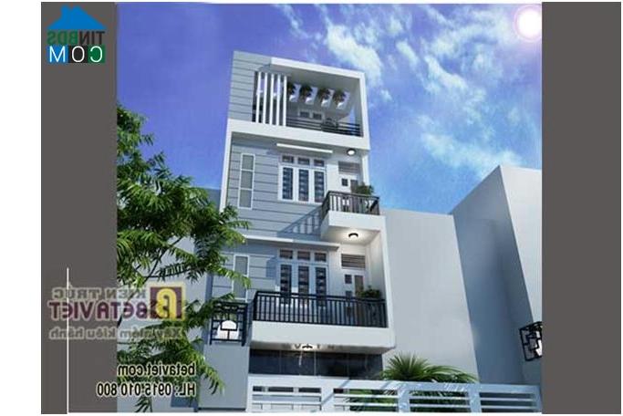 Ảnh Tư vấn thiết kế nhà ở 4 tầng, diện tích 5x25m