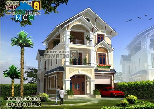 Ảnh Tư vấn thiết kế biệt thự 3 tầng trên đất 9x11m