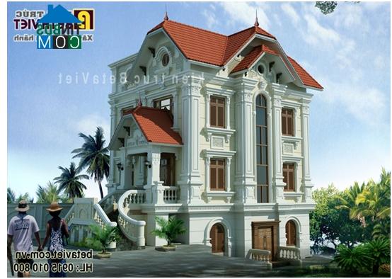 Ảnh Tư vấn xây nhà 1 tầng hầm, 3 tầng nổi trên đất 10*13m