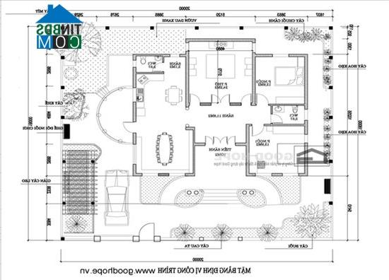 Ảnh Tư vấn thiết kế biệt thự 1 tầng phong cách Châu Âu