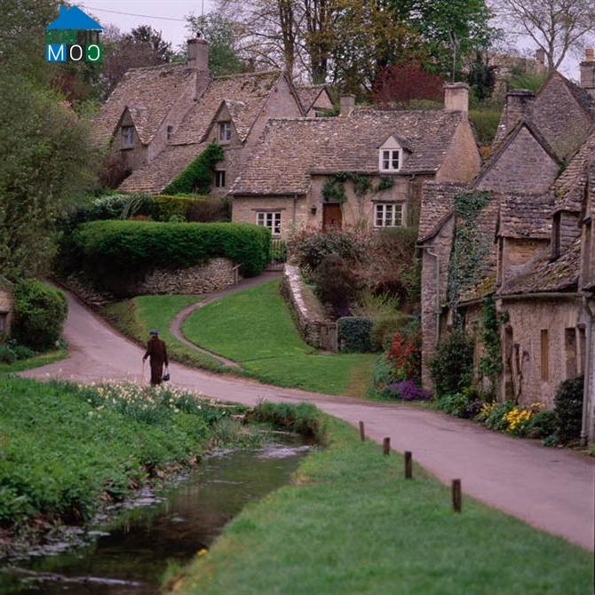 Ảnh Vẻ đẹp cổ điển của ngôi làng Bibury