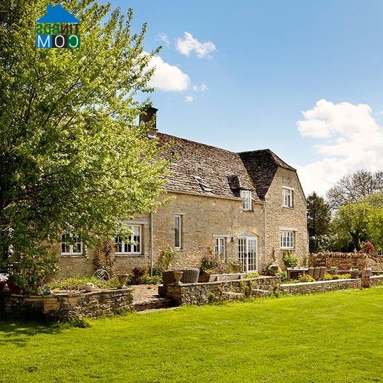 Ảnh Kiến trúc nhà đá độc đáo ở vùng Cotswold