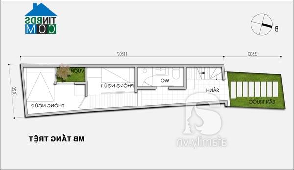 Yêu cầu: Tôi muốn xây dựng căn nhà thật thoáng đãng và có nhiều ánh sáng thiên nhiên. Rất mong KTS chuyên mục tư vấn thiết kế nhà giúp tôi sao cho đẹp và tiết kiệm chi phí. Tôi chân thành cám ơn chuyên mục và các KTS! (Phương Thảo - TP. Hồ Chí Minh)