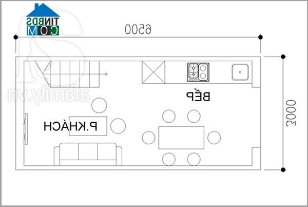 Yêu cầu: - Tầng 1 bố trí phòng khách, bếp, phòng ăn - Các tầng trên là 3 phòng ngủ và nhà vệ sinh - Tầng tum là phòng thờ và sân phơi Mong các KTS tư vấn thiết kế giúp để gia đình tôi có ngôi nhà hiện đại, thoải mái và có đủ không gian cho 5 người ở. (Lê Chi, Hà Nội)