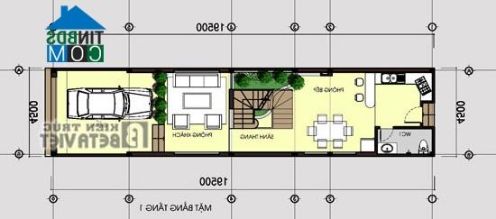 Ảnh Tư vấn thiết kế nhà lô 4 tầng theo phong cách hiện đại