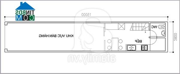 Ảnh Tư vấn thiết kế nhà 2,5 tầng thông thoáng, DT 2,8m x 15m