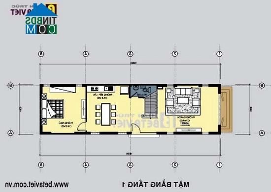 Ảnh Tư vấn xây nhà 3 tầng trên đất 5x16,5m