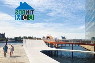 Ảnh Kalvebod Waves thiết kế bởi JDS Architects + KLAR