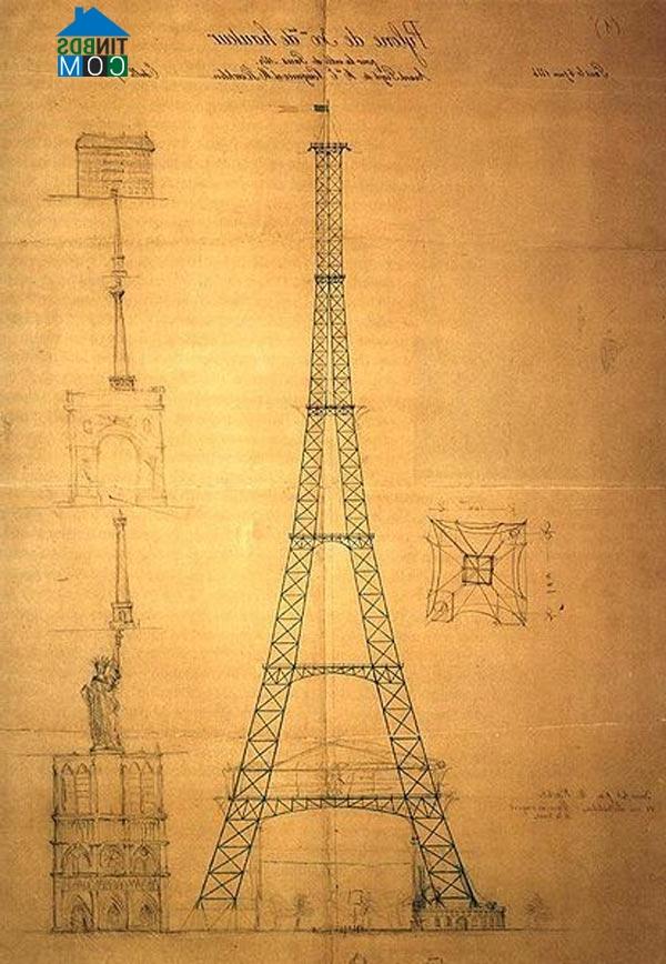 Ảnh Nhìn lại lịch sử tháp Eiffel nhân ngày khai trương