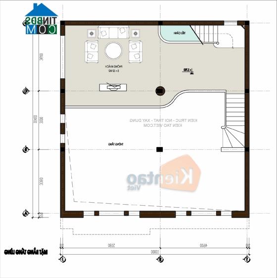 Ảnh Tư vấn thiết kế biệt thự hướng Nam, DT 220m2