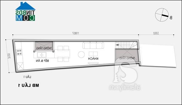 Yêu cầu: Tôi muốn xây dựng căn nhà thật thoáng đãng và có nhiều ánh sáng thiên nhiên. Rất mong KTS chuyên mục tư vấn thiết kế nhà giúp tôi sao cho đẹp và tiết kiệm chi phí. Tôi chân thành cám ơn chuyên mục và các KTS! (Phương Thảo - TP. Hồ Chí Minh)